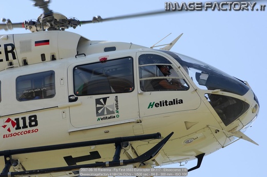 2007-09-16 Ravenna - Fly Fest 0583 Eurocopter BK117 - Elisoccorso 118
